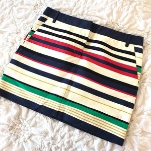 [J.Crew] Striped Skirt